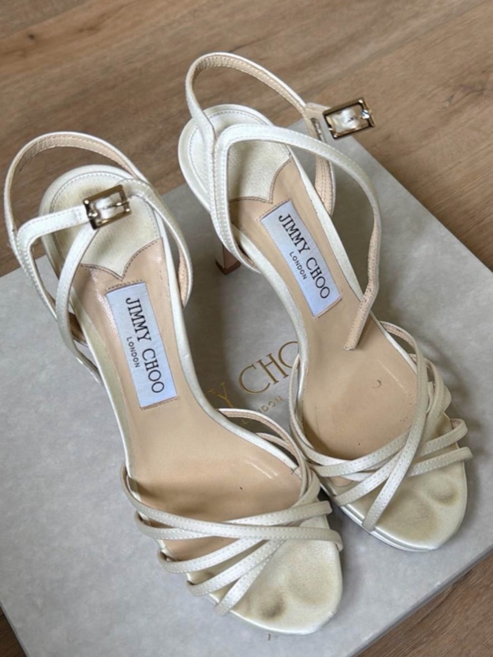 Jimmy Choo Ivory Lilah